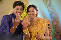 Geetha Madhuri Engagement Photos